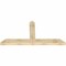 Ekena Millwork Portland Rough Sawn Timber Gable Bracket, Douglas Fir, 72"W x 36"H x 4"D x 6"F, 12/12 Pitch GBW072X36X0406POR00RDF - alternate 5